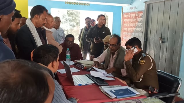 कदवा थाने में लगी जनता दरबार में दो मामले का किया गया निपटारा।##