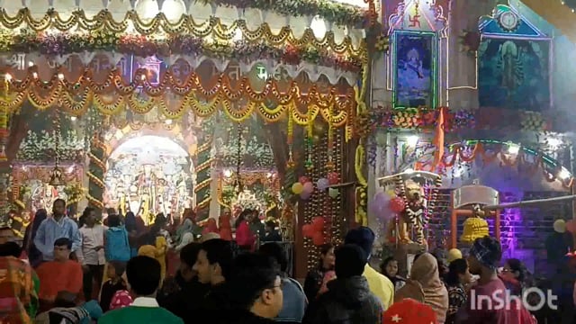 लखीसराय शहर के पुरानी बाजार छोटी दुर्गा स्थान परिसर में धूमधाम से मनाया गया दसवां वार्षिक उत्सव समारोह