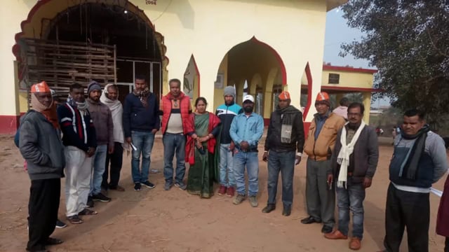 भाजपा मंडल अध्यक्ष की अध्यक्षता में गांव चलो अभियान की सफलता को लेकर बैठक आयोजित