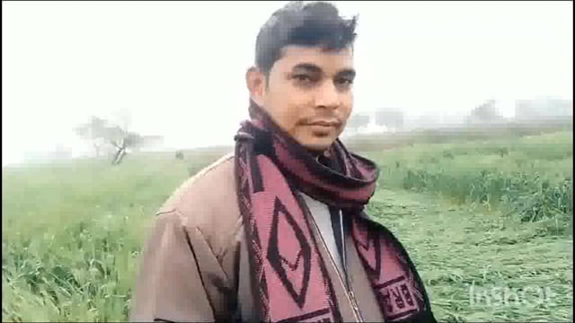 बिन मौसम बरसात के कारण किसान की फसल हुई बर्बाद