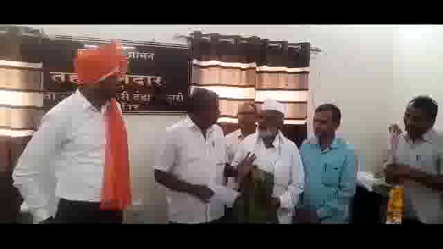 उदगीरचे नवे तहसीलदार म्हणून राम बोरगावकर यांनी पदभार स्वीकारला,ओबीसी महासंघाच्या वतीने केला सत्कार