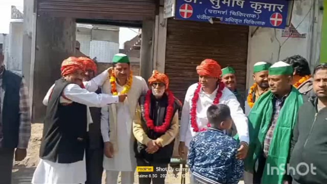 भारतीय किसान यूनियन टिकैत के पदाधिकारीयो व सदस्य एक दर्जन समर्थको ने दिया इस्तीफा