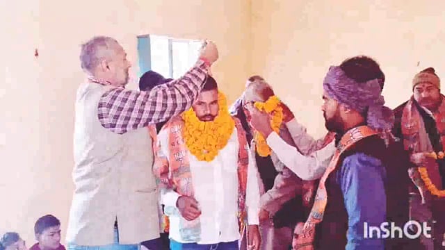 रामगढ़ चौक प्रखंड भाजपा किसान मोर्चा के प्रखंड अध्यक्ष बने अश्वनी कुमार।