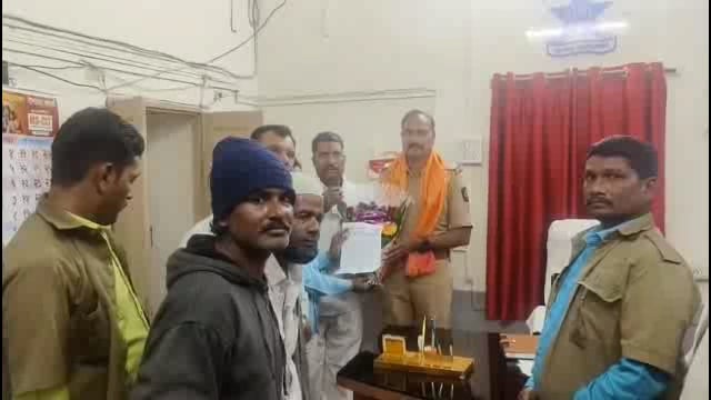 शहर पोलीस स्टेशनचा नूतन पोलीस निरीक्षक करण सोनकवडे यांनी स्वीकारला पदभार