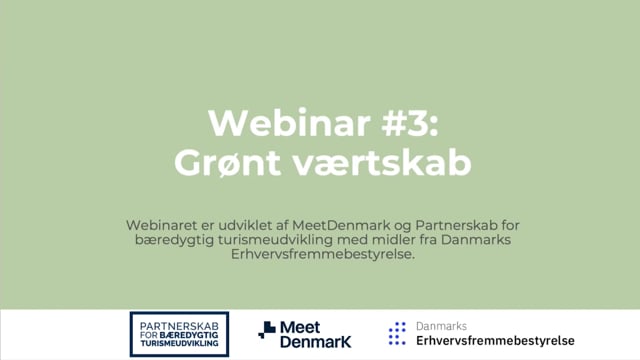 MDK - Bæredygtig boost, webinar 3