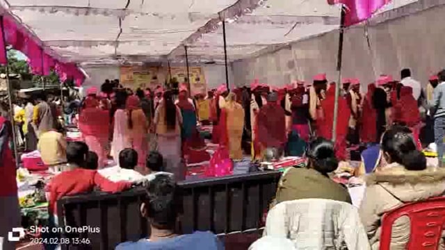 मुख्यमंत्री सामूहिक विवाह समारोह गैर ब्रांड उत्पाद उपहार का वितरण
35 जोड़ों की हुई शादी