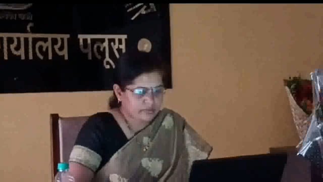 पलूसच्या तहसीलदार पदाचा कार्यभार दीप्ती रिटे यांनी स्विकारला