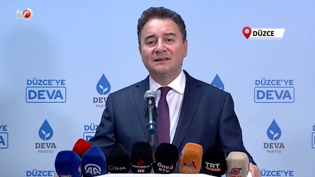 Ali Babacan Düzce Adayını Açıkladı