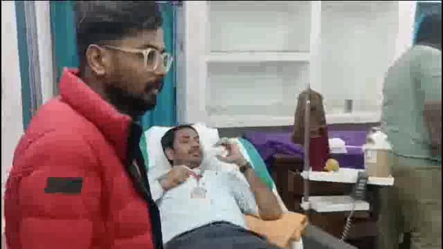 सासाराम में सड़क सुरक्षा माह अंतर्गत रक्तदान शिविर 