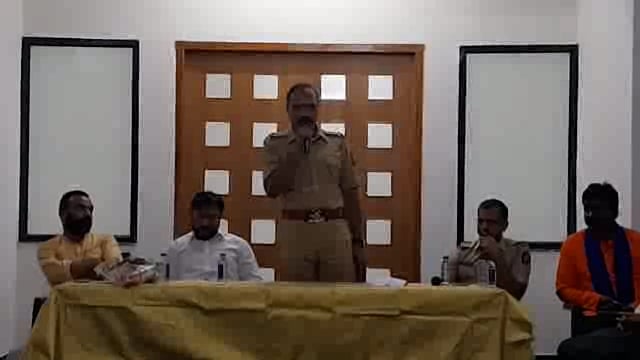 छत्रपती शिवाजी महाराज यांची जयंती शांततेत साजरी करा,पोलीस निरीक्षक करण सोनकवडे