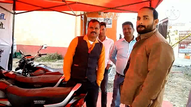 हीरो मोटर्स बाईको का माइलेज जांच कैंप का किया गया आयोजन