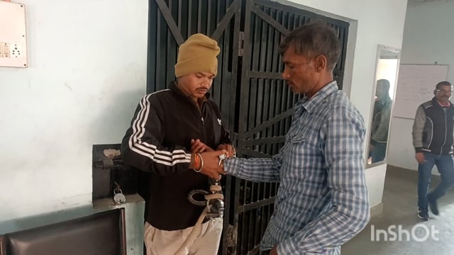 सूर्यगढ़ा -सूरजगढ़ा थाना पुलिस के द्वारा एक शराबी को गिरफ्तार कर भेजा गया लखीसराय जेल।