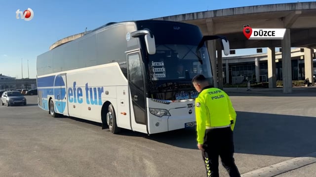 Yolcu Otobüslerine Sıkı Denetim