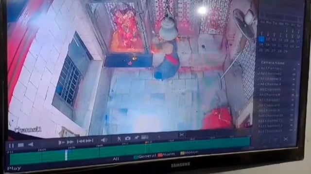 नोखा के काली मंदिर में चोरी