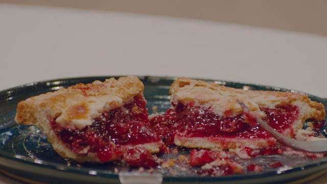 (cries happily) "Pie"
