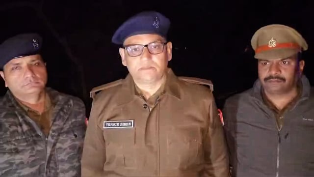  थाना राया पुलिस टीम व स्वाट टीम की संयुक्त कार्यवाही में लूट की घटना कारित करने वाले एक शातिर बदमाश पुलिस मुठभेड़ घायल