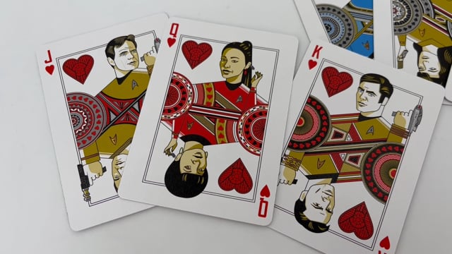 Video Star Trek Playing Cards - Dark