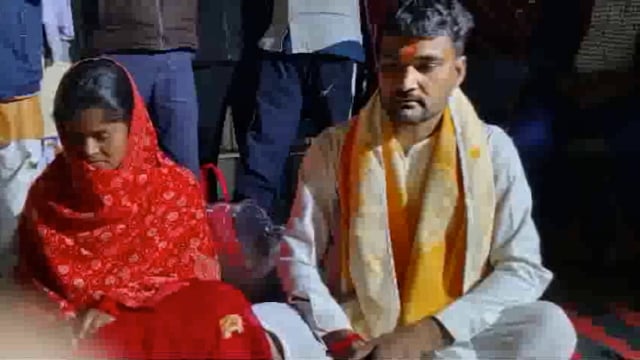 थाना अध्यक्ष ने प्रेमी जोड़े की कराई शादी 