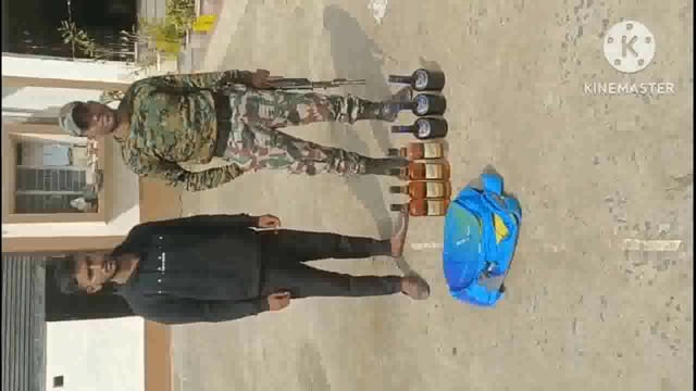 परना डाबर पुलिस ने 5.25 लीटर व्हिस्की शराब के साथ एक युवक को किया गिरफ्तार