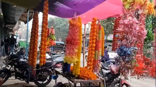 नालंदा में शादी के लगन आते ही फूलों की  खेती शुरू बिहार के अलावा दूसरे प्रदेश में भी फूल भेजा जाता है