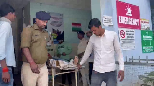 नालंदा में तेज रफ्तार पिकअप ने बाइक को मारी टक्कर , भाई-बहन घायल ।