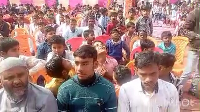 भटपुरवा स्थित बालक भगवान लघु माध्यमिक विद्यालय में एकलव्य पुरस्कार वितरण एवं सांस्कृतिक कार्यक्रम का हुआ आयोजन