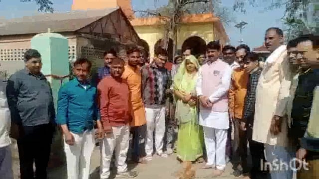 चामुंडा देवी मंदिर जाने वाले मार्ग के निर्माण कार्य का चैयरमैन ने पूजन कर शुभारंभ किया