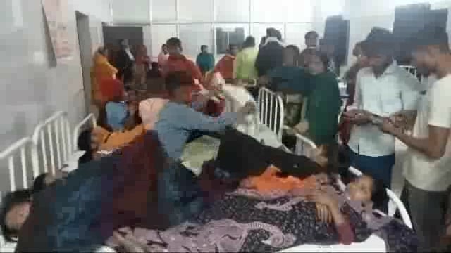 गलीमपुर गांव में फाइलेरिया की दवाई खिलाने से 22 बच्चे हुए बीमार