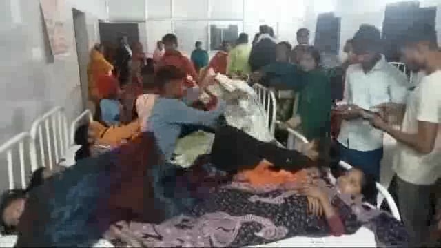 गालीमपुर गांव में फाइलेरिया की दवाई खाने से 22 बच्चे हुए बीमार 