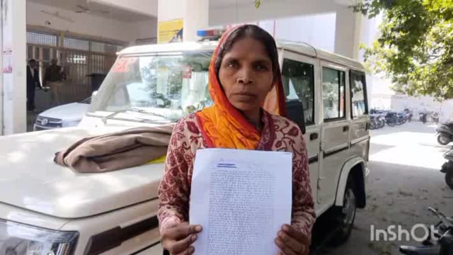 थाना फरह के कुरकंधा गांव में जलसाजी कर हड़प्पली जमीन पीड़िता पहुंची एसपी के द्वार