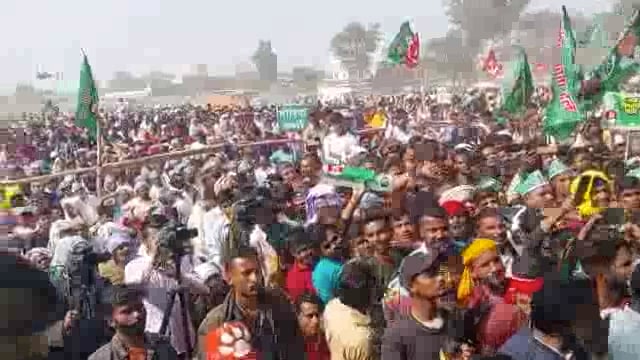 सीतामढ़ी,विहार पूर्व डिप्टी सीएम तेजस्वी प्रसाद यादव जन विश्वास यात्रा के तहत पहुचे सीतामढ़ी। 