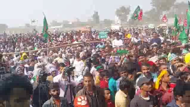 सीतामढ़ी,विहार पूर्व डिप्टी सीएम तेजस्वी प्रसाद यादव जन विश्वास यात्रा के तहत पहुचे सीतामढ़ी। 