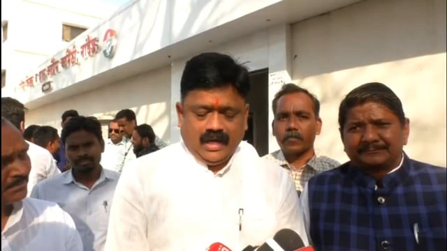 काॅंग्रेसनेते अशोक चव्हाण भाजपात गेले तरी आम्ही काॅंग्रेस पक्षातच काम करणार- युवककाँग्रेस जिल्हाध्यक्ष केदार पा.साळु़ंखे