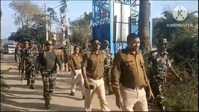 परना डाबर पुलिस के द्वारा एरिया डोमिनेशन के तहत अपराधियों की धड़ पड़ अभियान चलाया गया