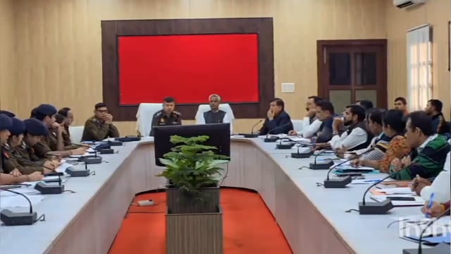 बोर्ड परीक्षा को लेकर सेक्टर जॉन की हुई बैठक