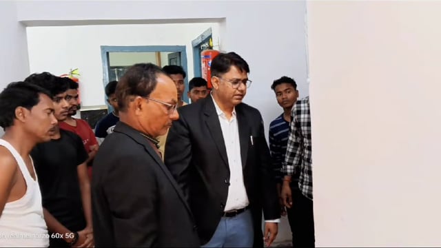 छात्रावास का निरीक्षण जिला बाल संरक्षण इकाई बांका द्वारा किया गया:साफ सफाई रखने का दिए निर्देश