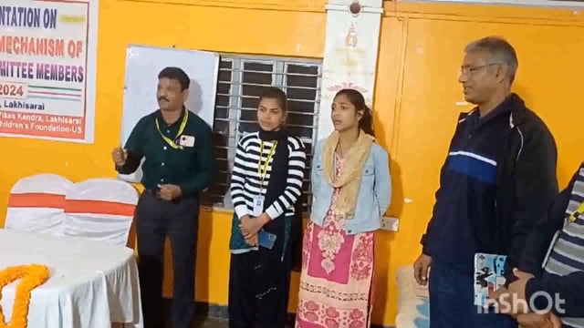 लखीसराय शहर के पुरानी बाजार ऋतुराज होटल परिसर में जवाहर ज्योति बाल विकास केंद्र की ओर से कार्यशाला आयोजित।