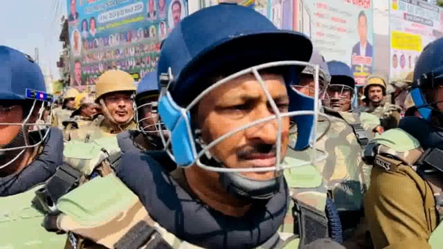 tyohar AVN Loksabha chunav Madhya Najar rakhte hue Barabanki SP Shri Dinesh Kumar ji ki bite