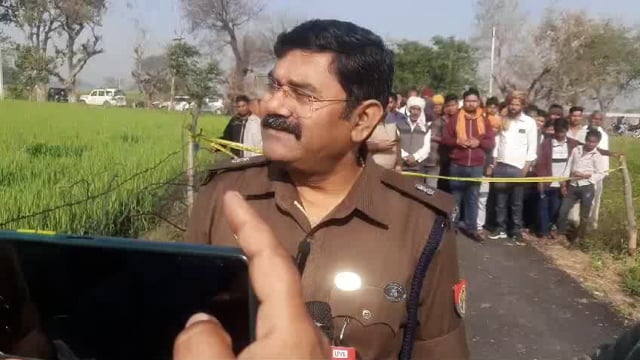 परखम रोड पर दीनदयाल धाम के पास जली अवस्था में मिली गाड़ी के संबंध में पुलिस अधीक्षक नगर द्वारा दी जानकारी