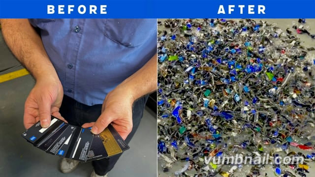 Secure Credit Card Destruction with the TASKMASTER® 1620