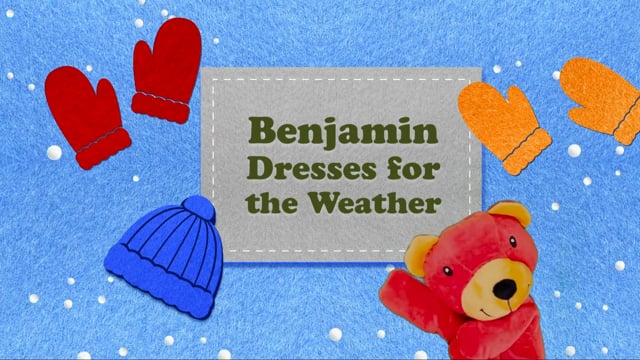 Benjamin Dresses for the Weather