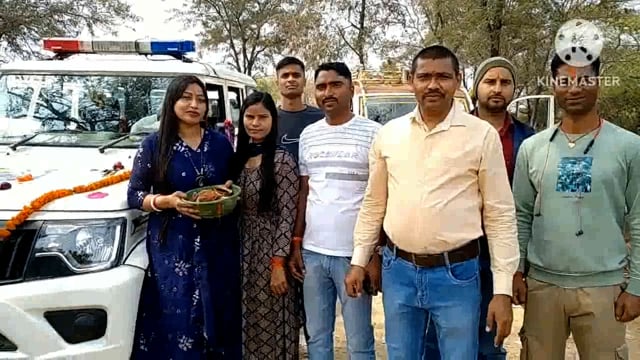 परना डाबर थाना को मिली नई बोलेरो वाहन पुलिसिंग व्यवस्था होगी बेहतर