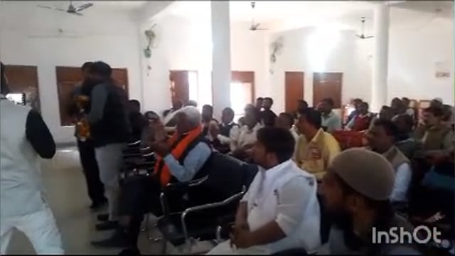 प्रधानमंत्री किसान सम्मन निधि वितरण कार्यक्रम का लाइव प्रसारण व किसान जायद गोष्टी का हुआ आयोजन