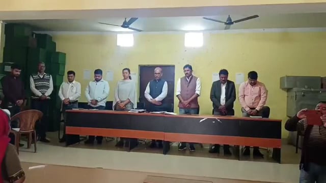 पंचायत समिति की सामान्य बैठक संपन्न शिक्षक द्वारा छात्रों की बर्बरतापूर्ण पिटाई  को लेकर सदस्यों ने सदन में उठाया मुद्दा