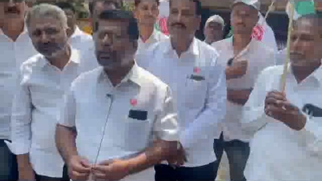 सांगली येथे स्वाभिमानी शेतकरी संघटनेचा शंखनाद आंदोलन