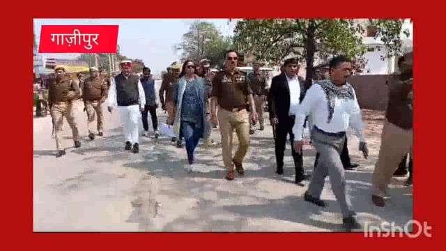 आगामी लोकसभा चुनाव को लेकर पुलिस कर्मियों के ठहरने के लिए गहमर क्षेत्र के बारा में कंपोजिट विद्यालय का किया निरीक्षण 