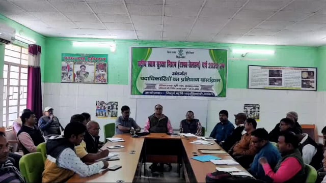 राष्ट्रीय खाद्य सुरक्षा मिशन के तहत प्रशिक्षण शिविर आयोजित
