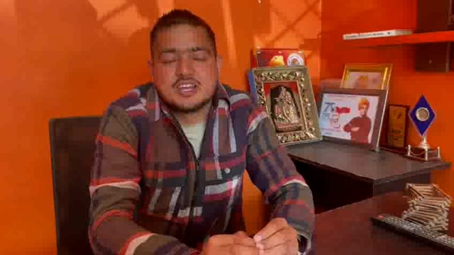 राष्ट्रीय छात्र पंचायत अध्यक्ष शिवम पांडे प्रशासन से मांग की दुष्कर्म करने की घटना वाले विद्यालय पर हो कार्यवाही