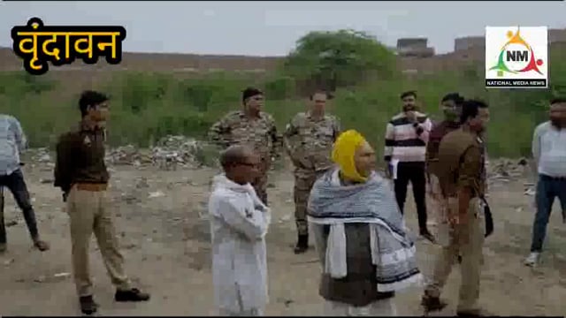 तीन वन की परिक्रमा मार्ग से प्रशासन ने हटवाई अवैध दिवाल, संतों में छाई खुशी की लहर।