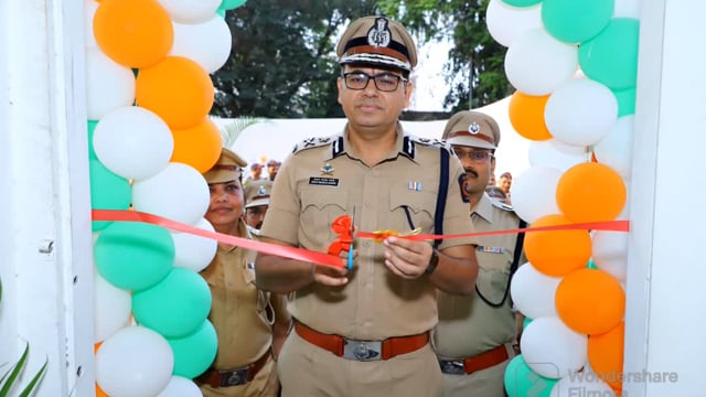 पोलिस कल्याण भांडाराचे व व्यायमशाळेचे पालघर येथे उद्घाटन विशेष पोलिस महानिरीक्षक संजय दराडे यांच्या हस्ते उद्घाटन